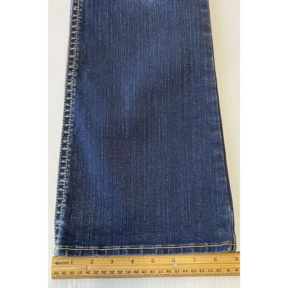 Silver Suki Women's Whiskered Jeans, Low Rise, Bootcut, Embroidered Fit 28"x30" - Picture 9 of 11